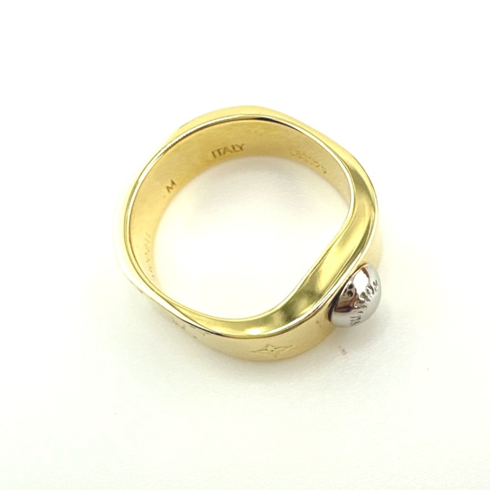 LOUIS VUITTON Gold Ring - Picture 8 of 10